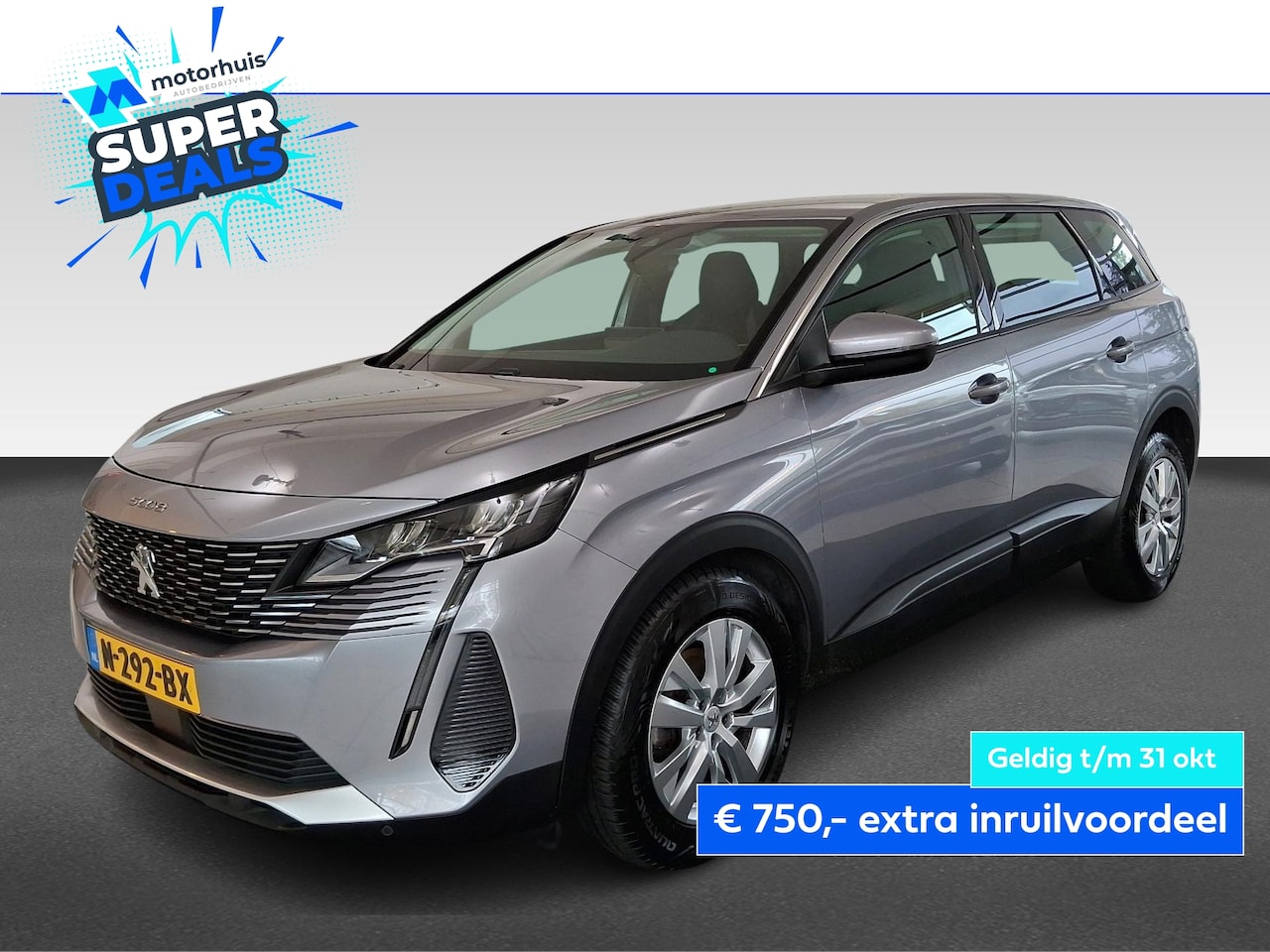 Peugeot 5008 - 1.2 PureTech Blue Lease Active 1.2 PureTech 130pk Blue Lease Active - AutoWereld.nl