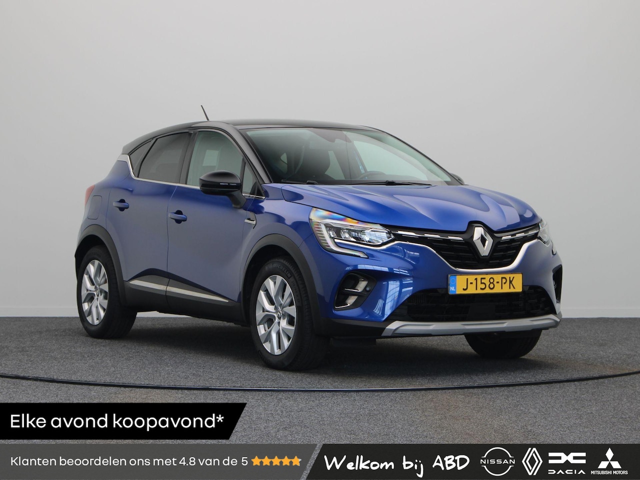 Renault Captur - 1.0 TCe 100 Intens | LED | Naviagtie | Clima | Keyless | Achteruitrij camera. - AutoWereld.nl