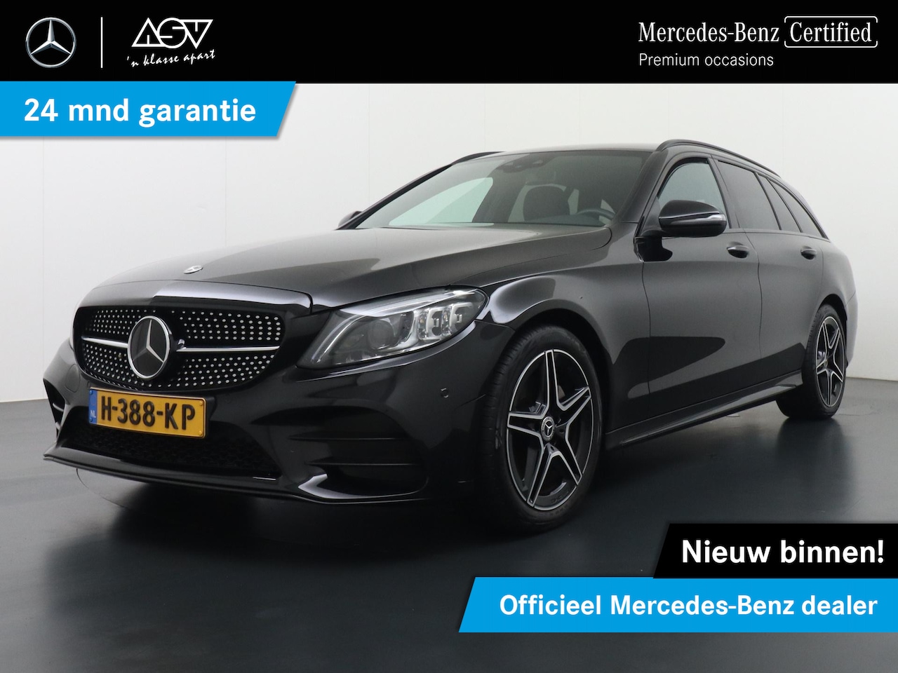 Mercedes-Benz C-klasse Estate - 180 Business Solution AMG | Trekhaak Wegklapbaar | Sfeerverlichting | Distronic Cruise Con - AutoWereld.nl