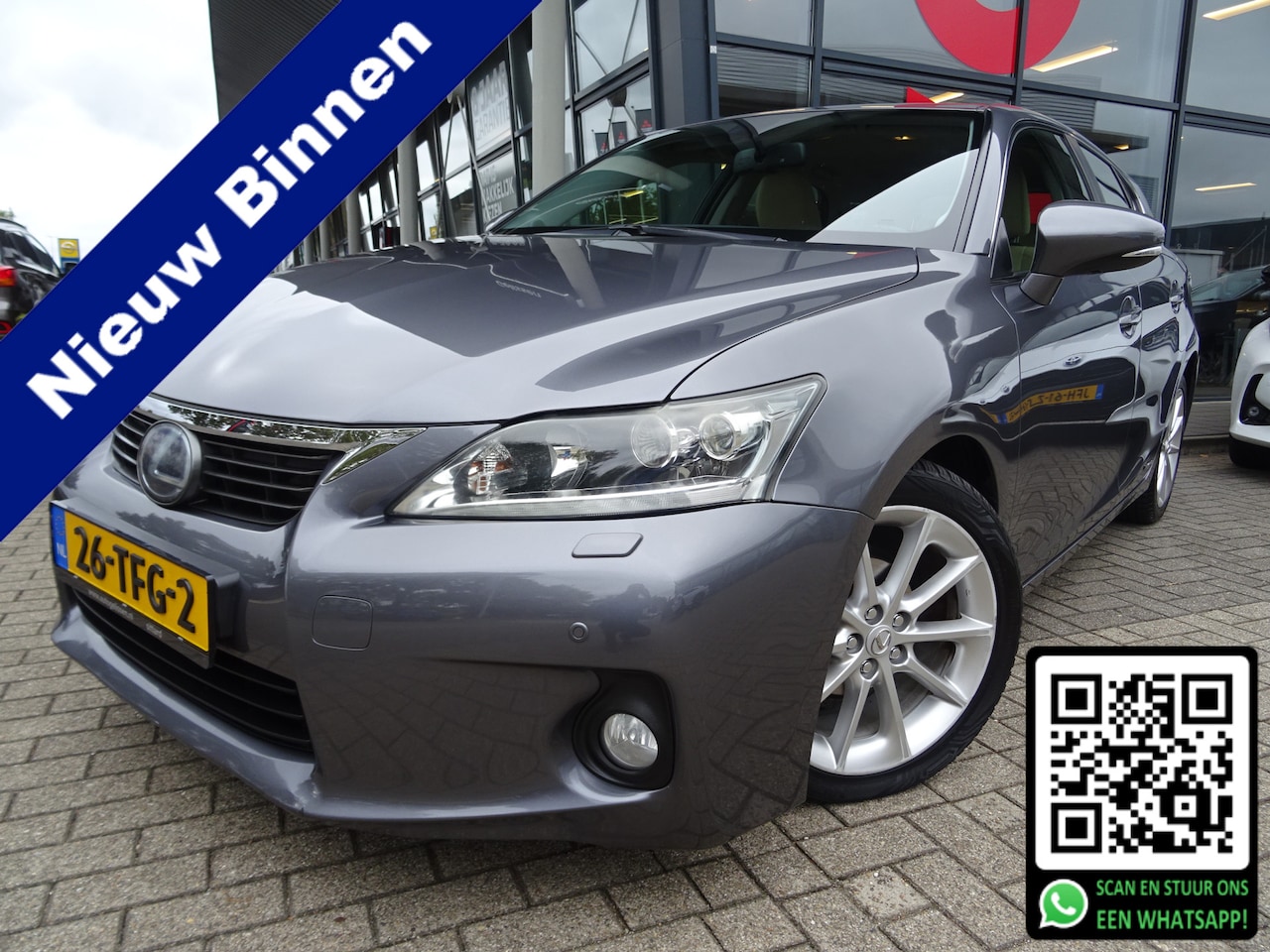 Lexus CT 200h - Hybrid | AUTOMAAT | DEALER ONDERHOUDEN | TREKHAAK | LEDER | CRUISE CONTROL | CAMERA | NAVI - AutoWereld.nl
