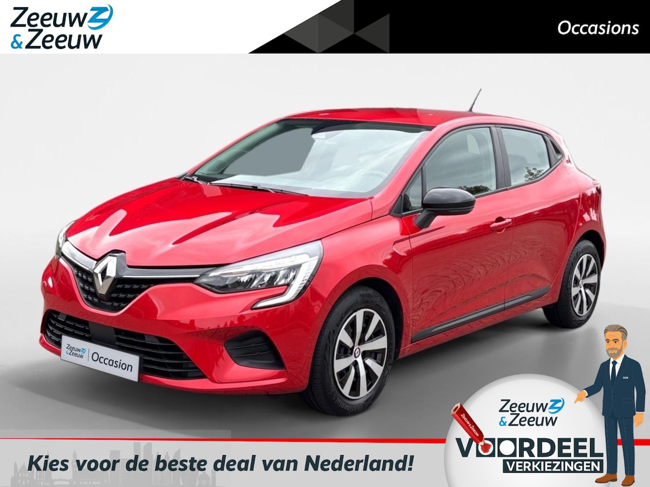 Renault Clio - 90PK TCe Equilibre | 1e eigenaar | Airco | Cruise Control | Apple CarPlay/Android Auto | L - AutoWereld.nl