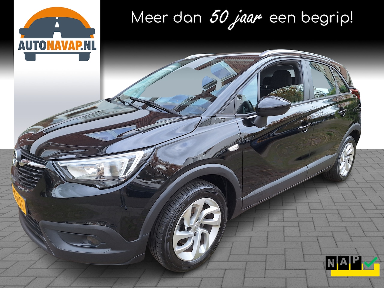 Opel Crossland X - 1.2 Turbo Edition /Navi/Apple/Android/Pdc/Cruise/1e Eig/Garantie - AutoWereld.nl