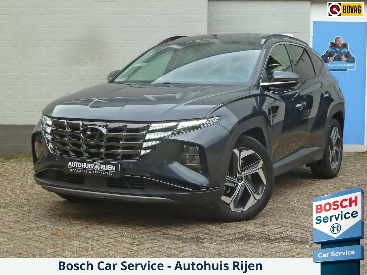 Hyundai Tucson - 1.6 T-GDI HEV Premium Sky|Panodak|Leder/Memory|Stoelkoeling|360-Camera|Adaptive-Cruise|Nav - AutoWereld.nl