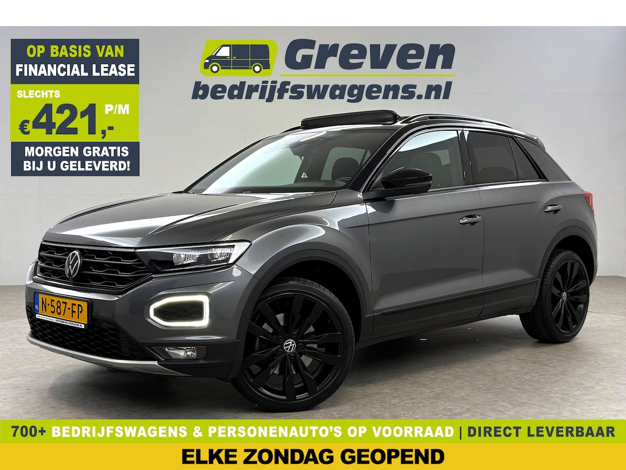 Volkswagen T-Roc - 1.5 TSI Sport | Pano | Virtual | Camera | Carplay | Adaptive Cruise | Keyless | Stoelverw. - AutoWereld.nl