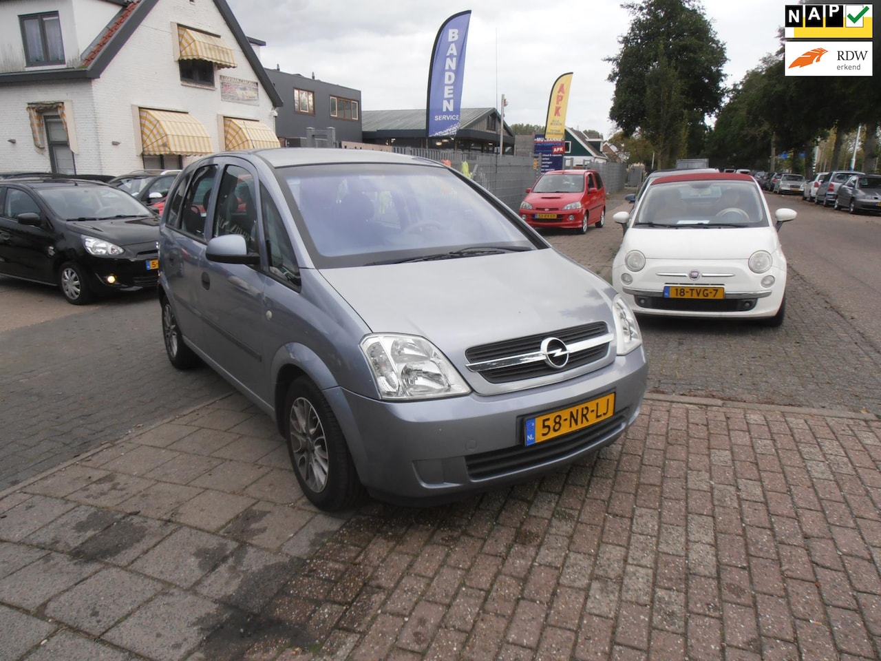 Opel Meriva - 1.6 Enjoy st bekr airco elek pak nap apk - AutoWereld.nl