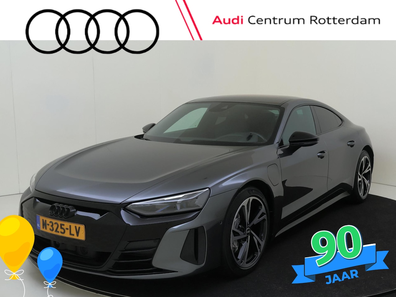 Audi e-tron GT - edition ZERO Competition 93 kWh | Luchtvering | Panoramadak | Bang & Olufsen | Laser LED m - AutoWereld.nl