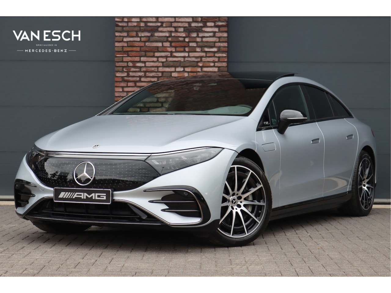 Mercedes-Benz EQS - 450 4MATIC AMG Line 118 kWh | Hyperscreen | Airmatic | Achterasbesturing | Distronic+ | St - AutoWereld.nl