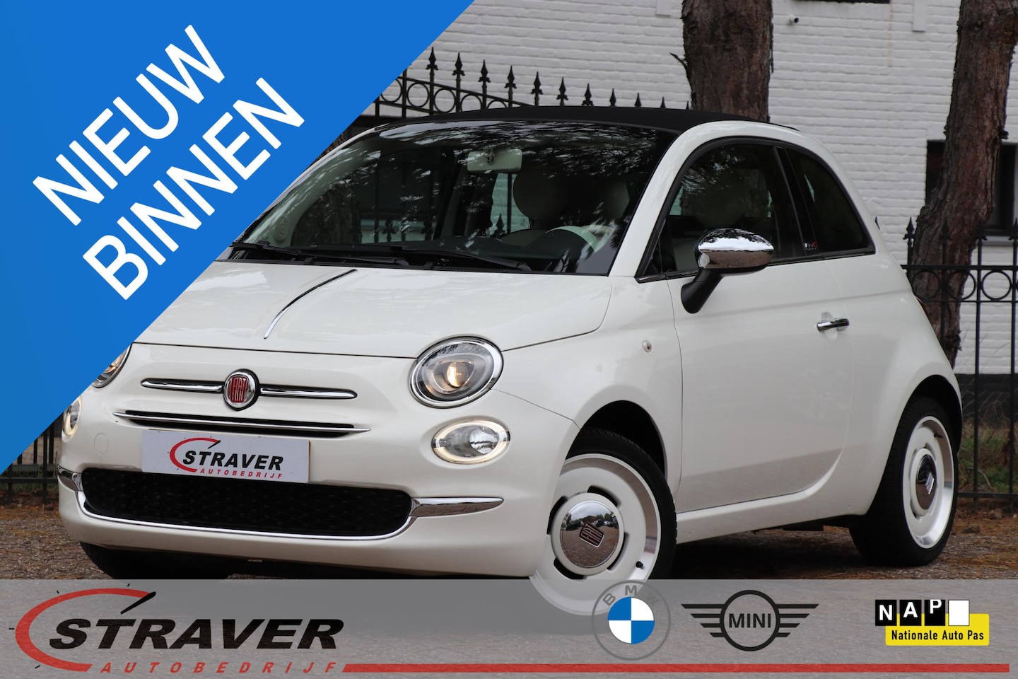 Fiat 500 C - 0.9 TwinAir Turbo Anniversario |Cabrio - AutoWereld.nl