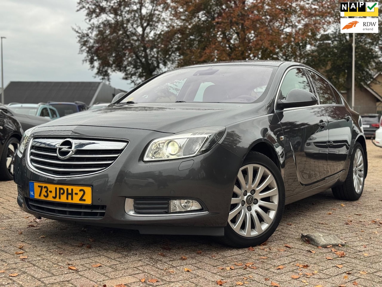 Opel Insignia - 2.8 T Cosmo 4x4 AUTOMAAT NAP NAVI LEDER - AutoWereld.nl