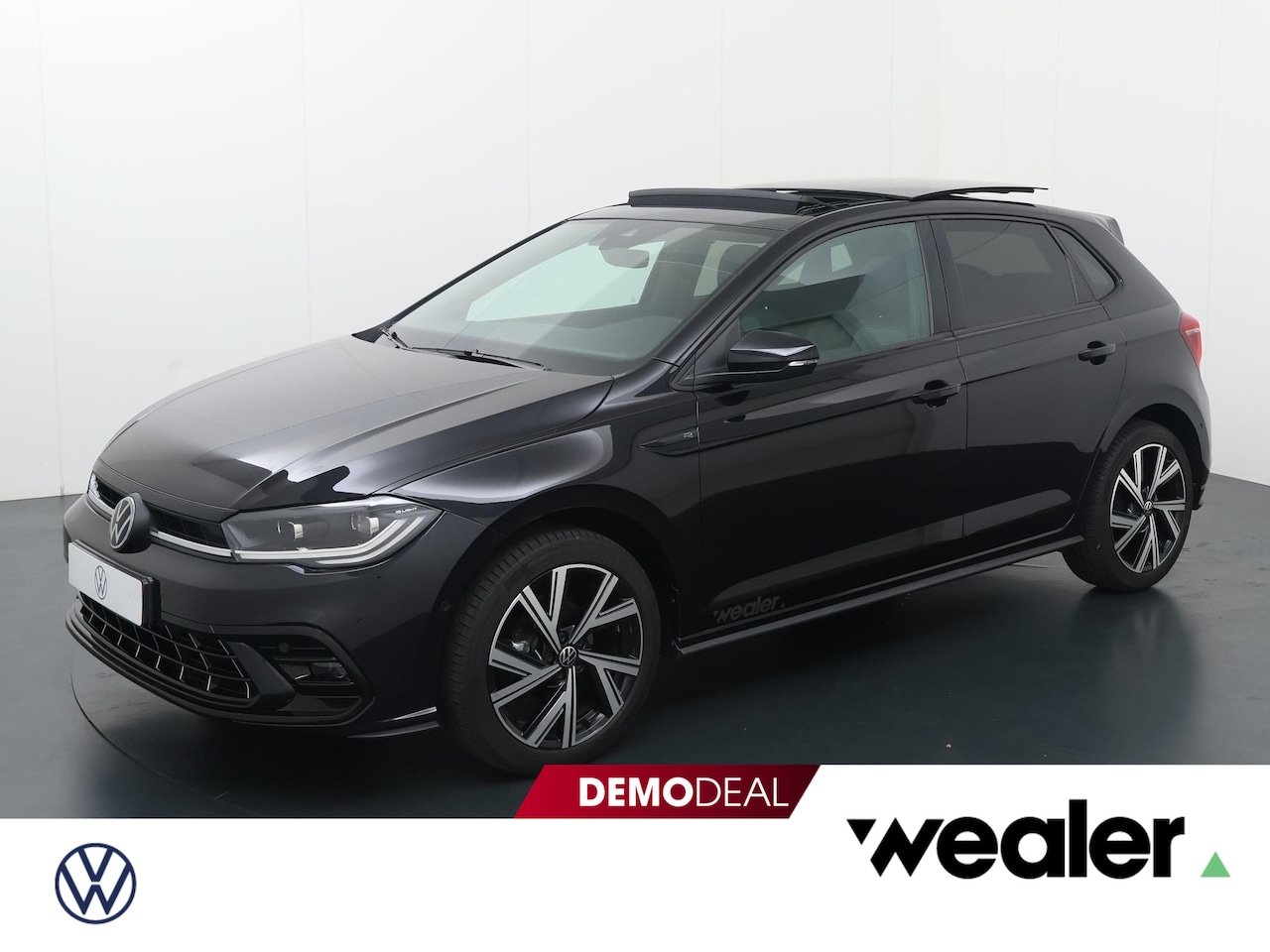 Volkswagen Polo - 1.0 TSI 95pk DSG R-Line Edition | Panoramadak | 17 inch Bergamo | Achteruitrijcamera | - AutoWereld.nl
