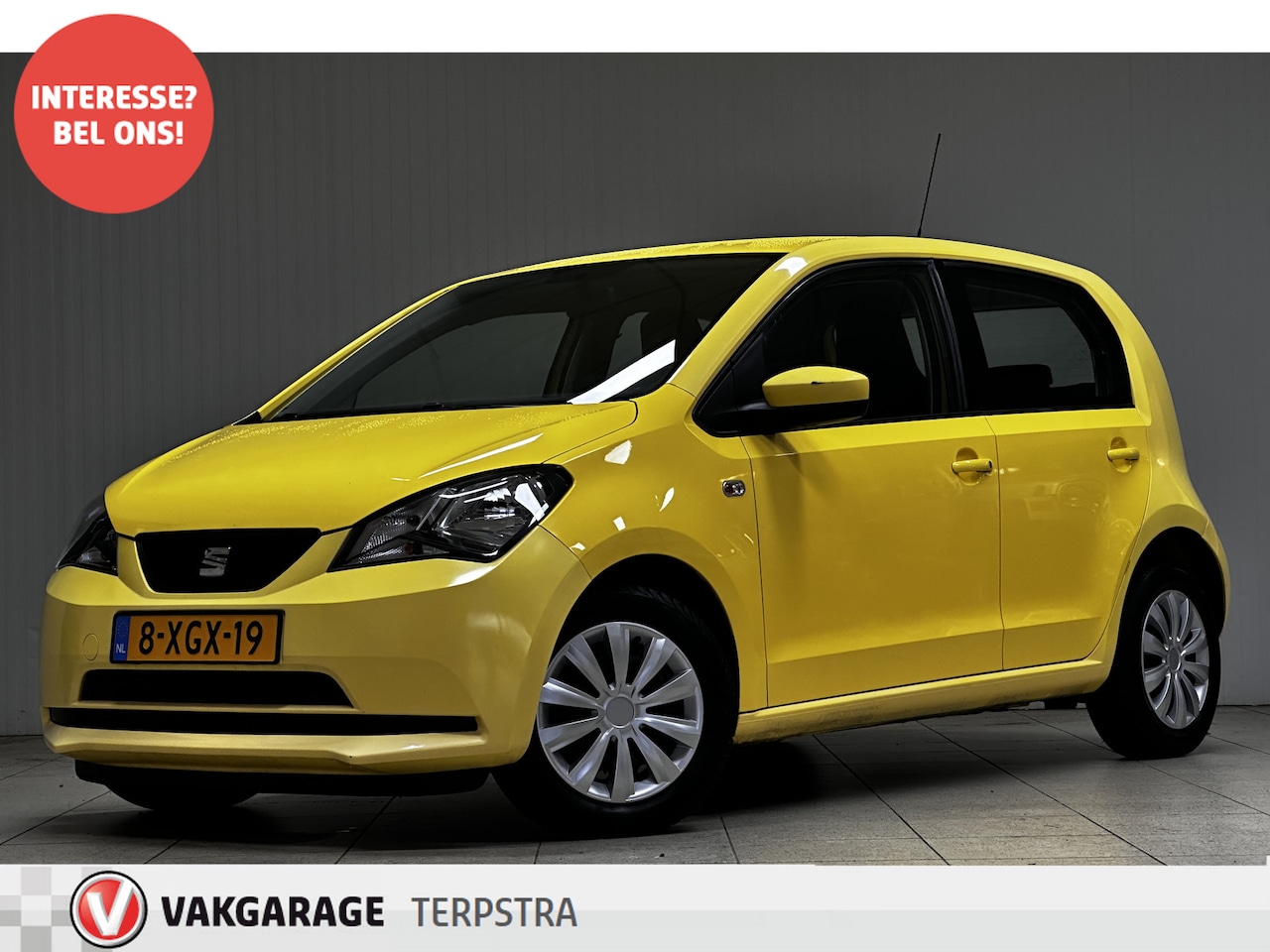 SEAT Mii - 1.0 CNG!! Reference EcoFuel/ 5-Drs/ Airco/ Isofix/ Radio-CD AUX  & USB/ Getint glas/ Dagri - AutoWereld.nl
