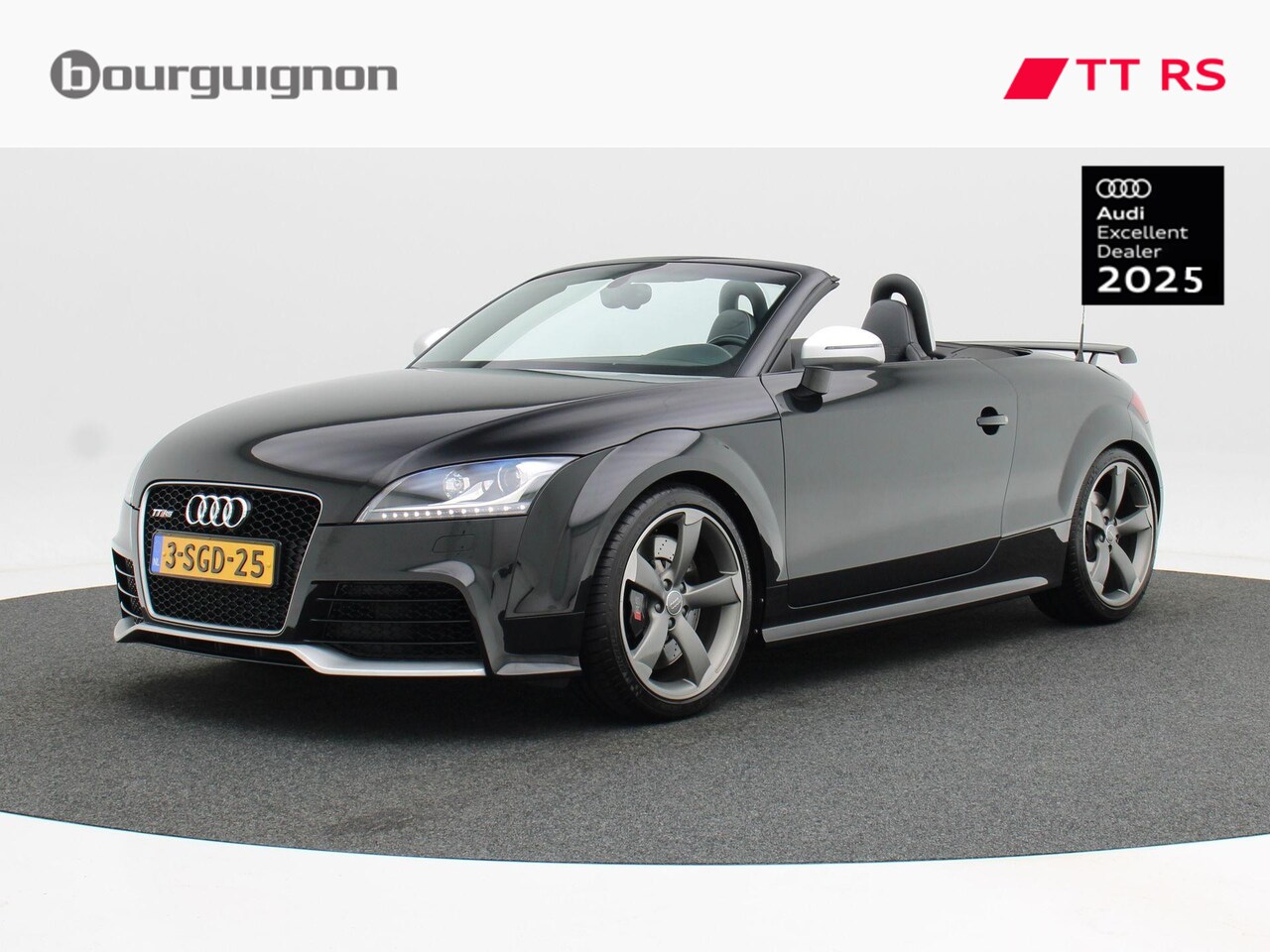 Audi TT Roadster - 2.5 T 340 Pk TT RS | Buckets Leder | Bose | 19 Inch Rotor | Spoiler | Sport Mode | Dealero - AutoWereld.nl