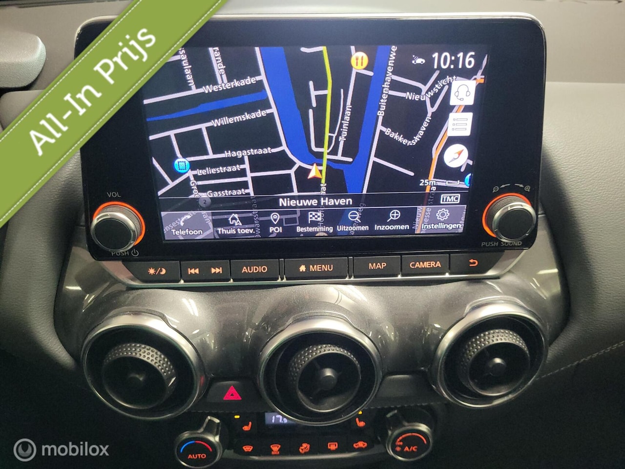 Nissan Juke - 1.0 DIG-T N-Connecta Tech-Pack *NAVI, 360, TRKHK, RIJKLAARPRIJS!*