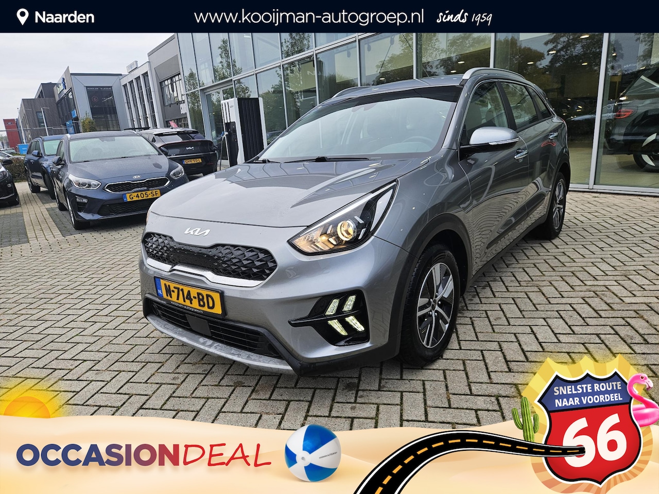 Kia Niro - 1.6 GDi Hybrid DynamicLine 1.6 GDi Hybrid DynamicLine - AutoWereld.nl