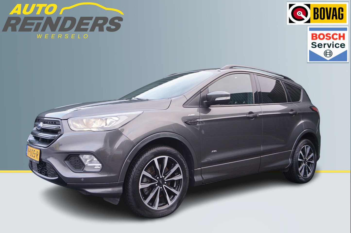 Ford Kuga - 1.5 EcoBoost 180pk ST Line Automaat AWD + Trekhaak/ Navi/ Carplay/ Garantie! - AutoWereld.nl