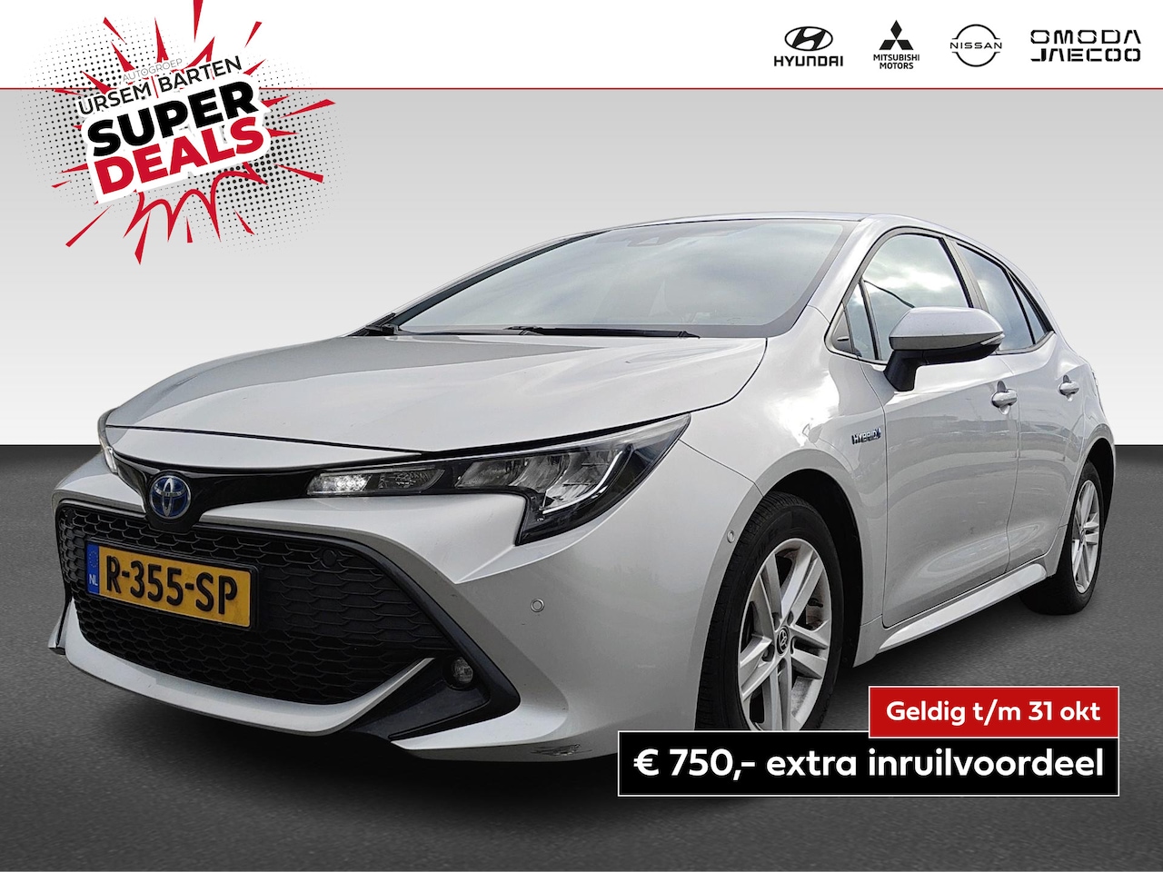 Toyota Corolla - 1.8 Hybrid Active | leder interieur | Navigatie - AutoWereld.nl