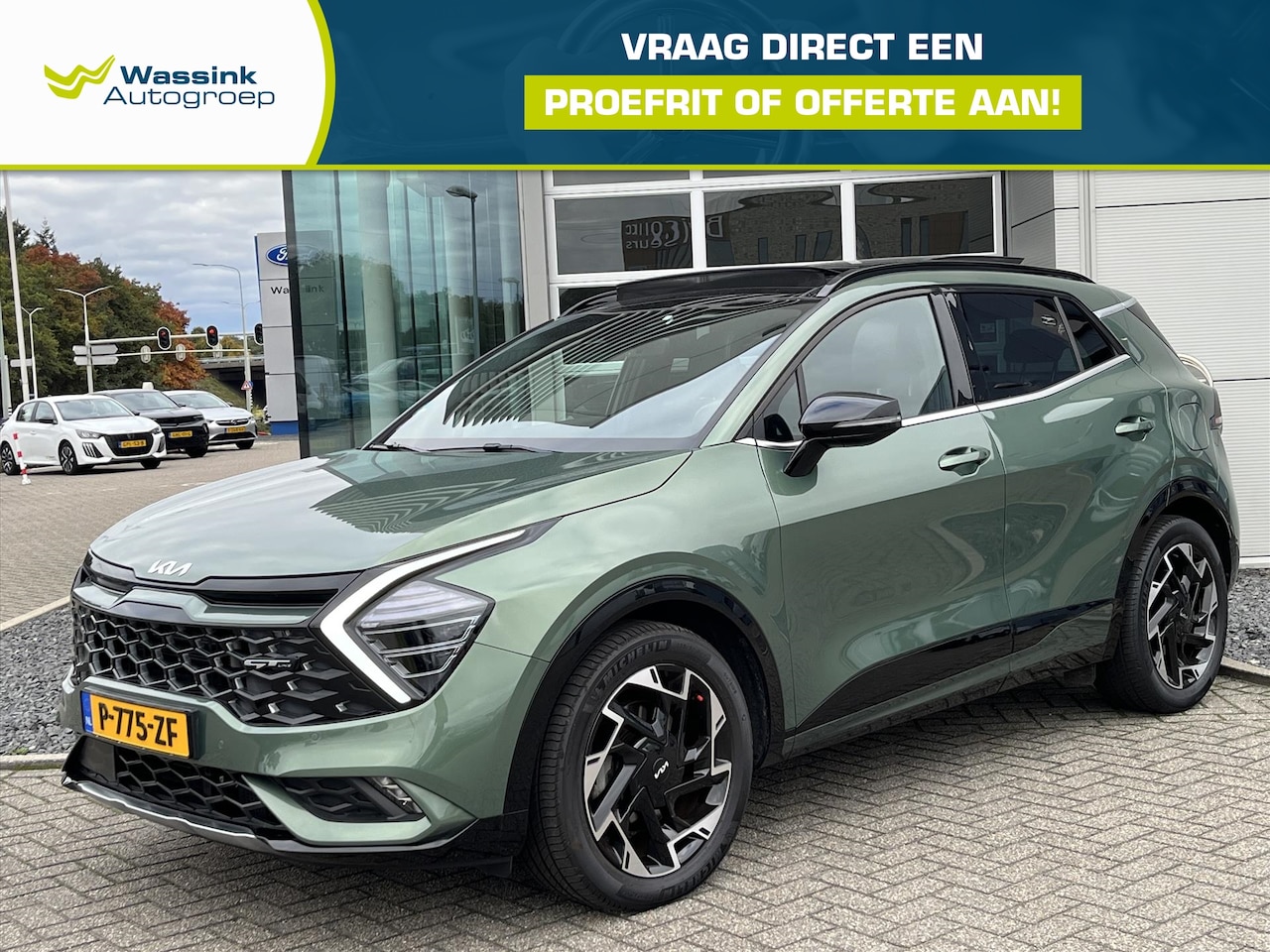 Kia Sportage - 1.6 T-GDi 265pk Plug-In Hybrid AT6 4WD GT-Line | Panoramadak | Stoel en stuur verwarming | - AutoWereld.nl