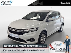 Dacia Sandero - 1.0 TCe 90 Expression NAVI AIRCO CRUISE CONTROLE APPLE CARPLAY ANDROID AUTO5 DEURS ZEER MO