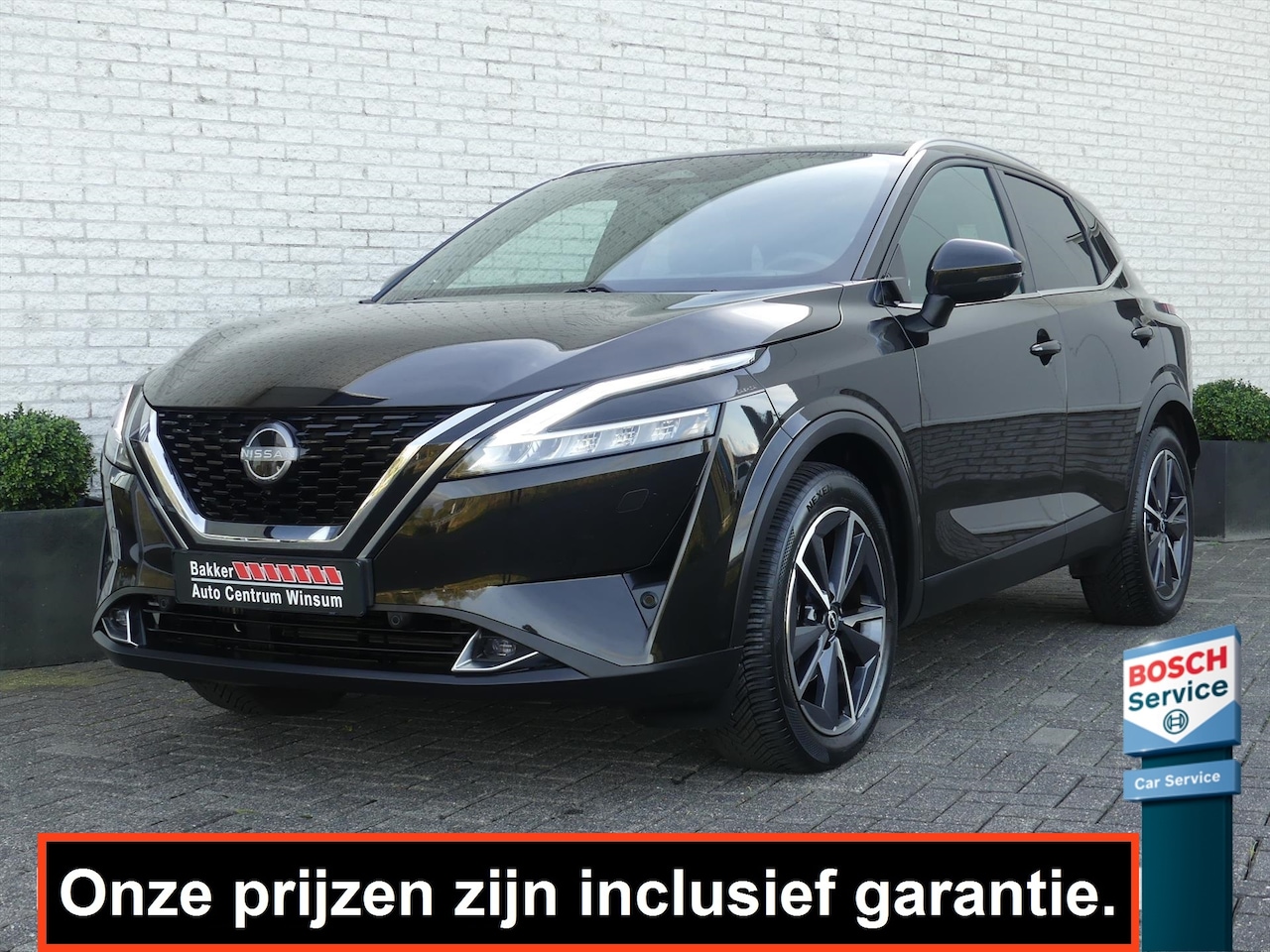 Nissan Qashqai - 1.3 MHEV 158PK TEKNA+ LEER/PANO.DAK/CAMERA/EL.STOELEN - AutoWereld.nl