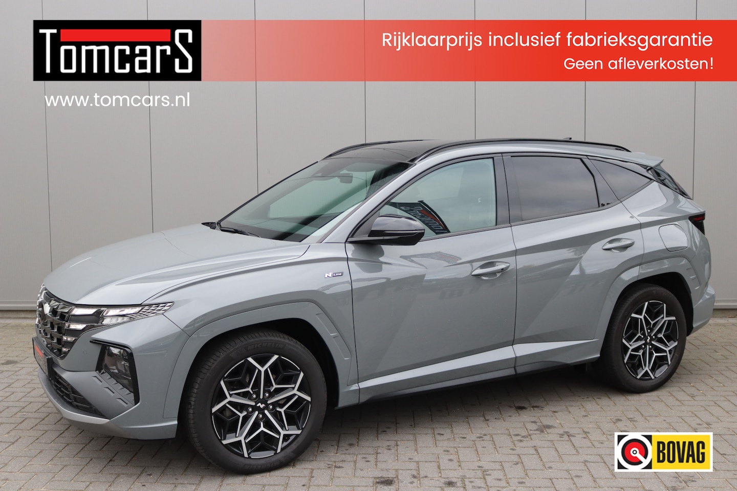 Hyundai Tucson - 1.6 T-GDI 265PK PHEV N Line 4WD Open-dak/Camera/Winter-pack/Adaptive cruise - AutoWereld.nl