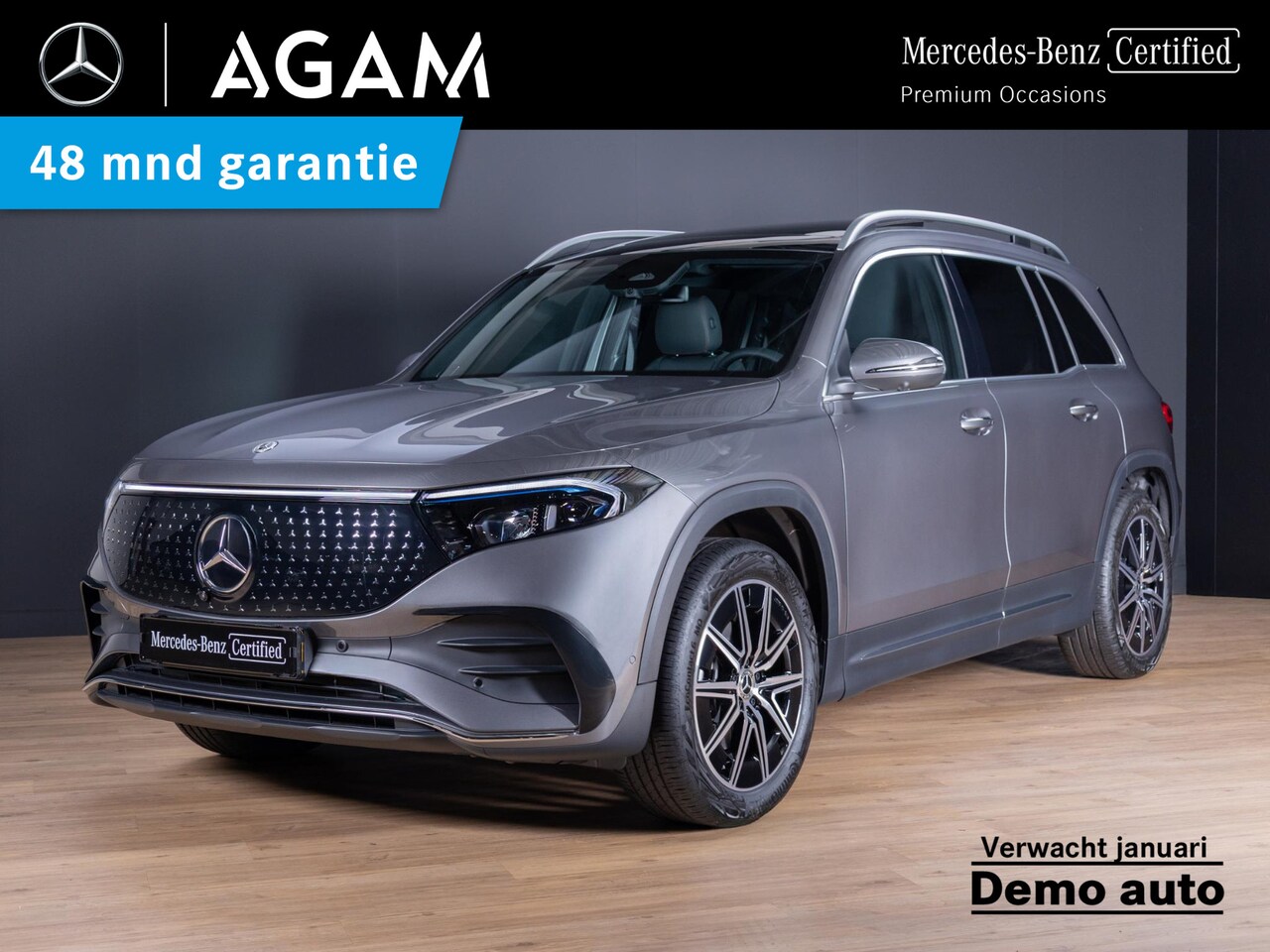 Mercedes-Benz EQB - 250+ Business Solution AMG 71 kWh Panorama dak - AutoWereld.nl