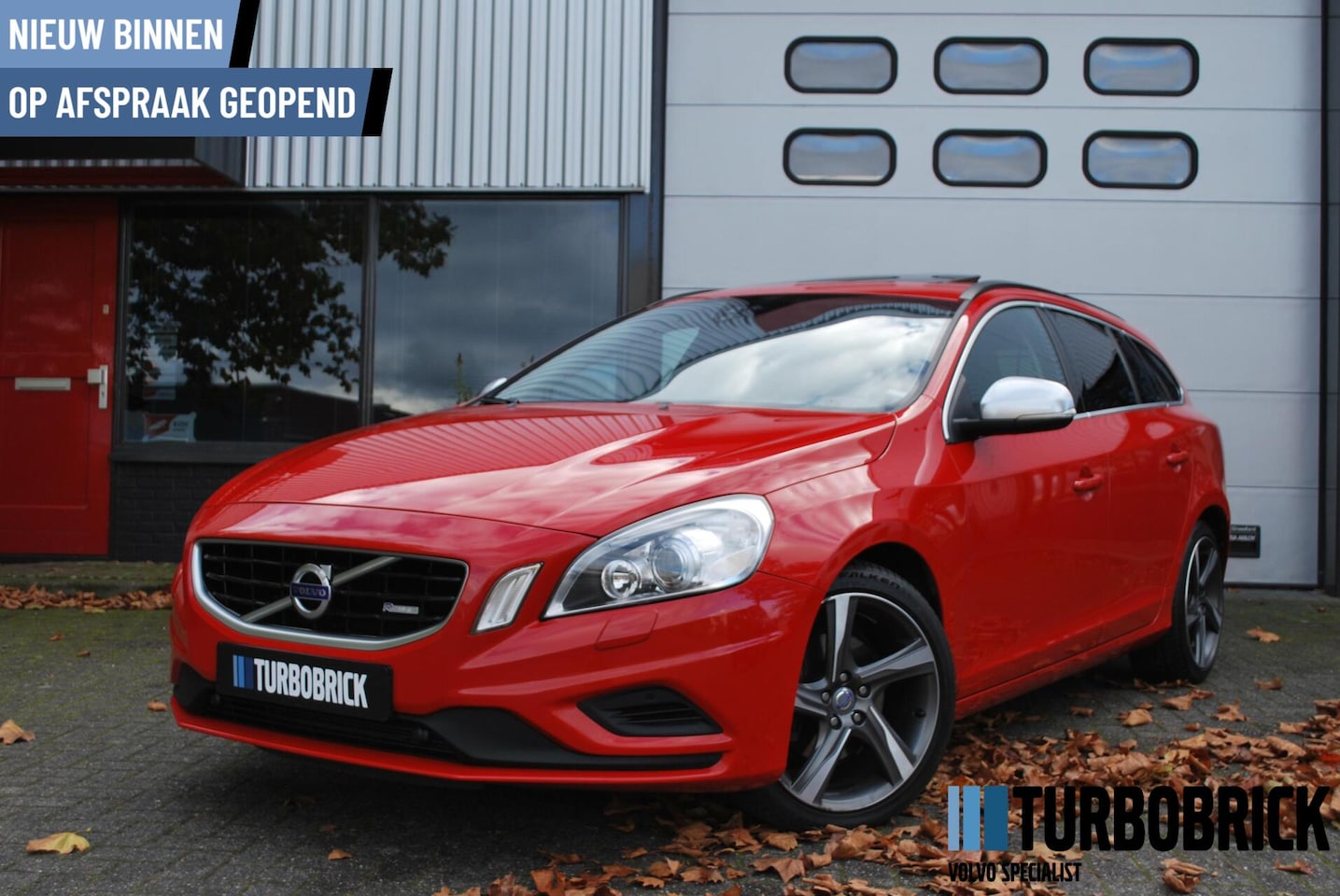 Volvo V60 - 1.6 T4 R-Design | dakje | clima | cruise | keyless | dealeronderhouden - AutoWereld.nl