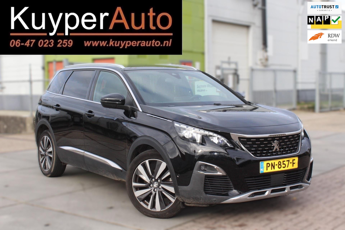 Peugeot 5008 - 1.2 PureTech GT-Line 7 persoons pano multimedia camera - AutoWereld.nl
