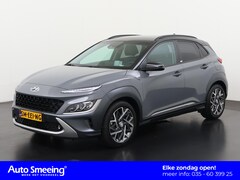 Hyundai Kona - 1.6 GDI HEV Premium | Trekhaak | Leder | Stoelventilatie | Zondag Open