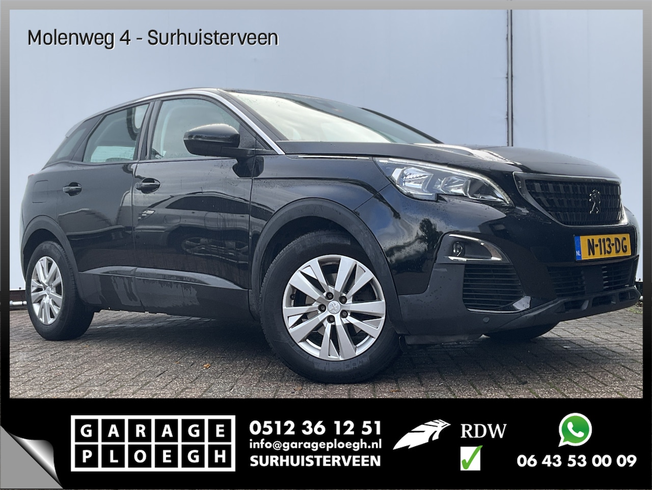 Peugeot 3008 - 1.2 PureTech Allure Trekhaak Cruise PDC Carplay Digitaal Clima Hoogzitter! - AutoWereld.nl