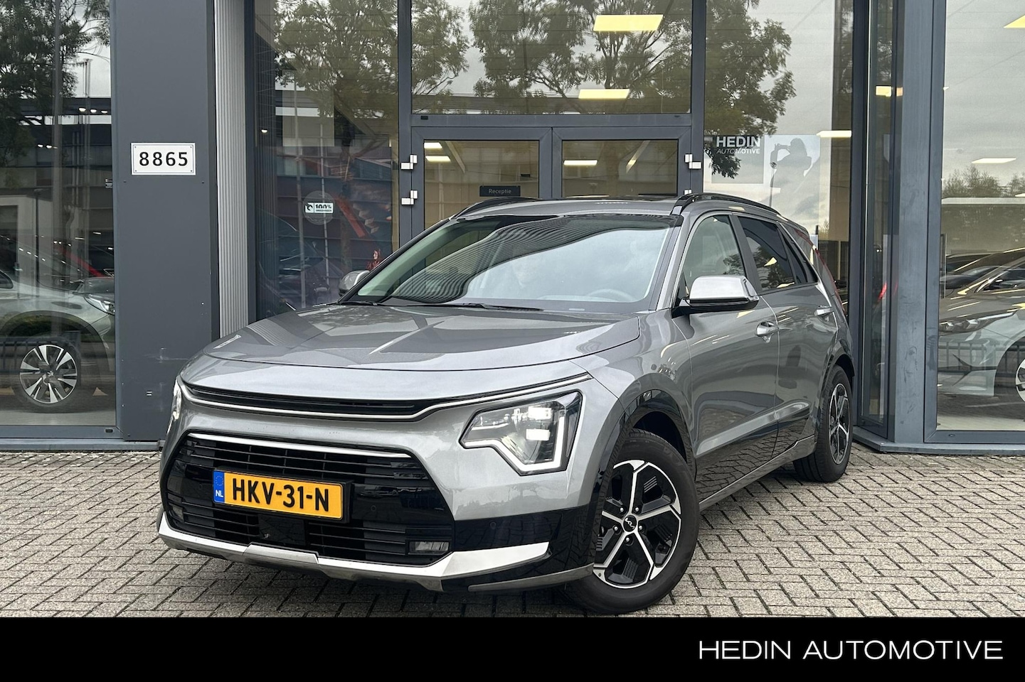Kia Niro - 1.6 GDi Hybrid DynamicPlusLine | Open dak | Leder | Navigatie | Camera | Climate control | - AutoWereld.nl