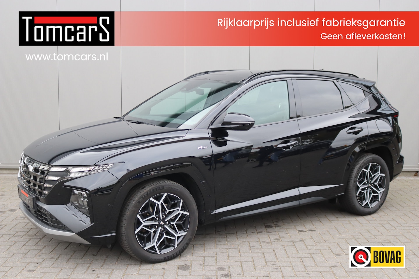 Hyundai Tucson - 1.6 T-GDI HEV N Line Sky Open-dak/Stoelverwarming-koeling/360-camera/Adaptive-cruise - AutoWereld.nl