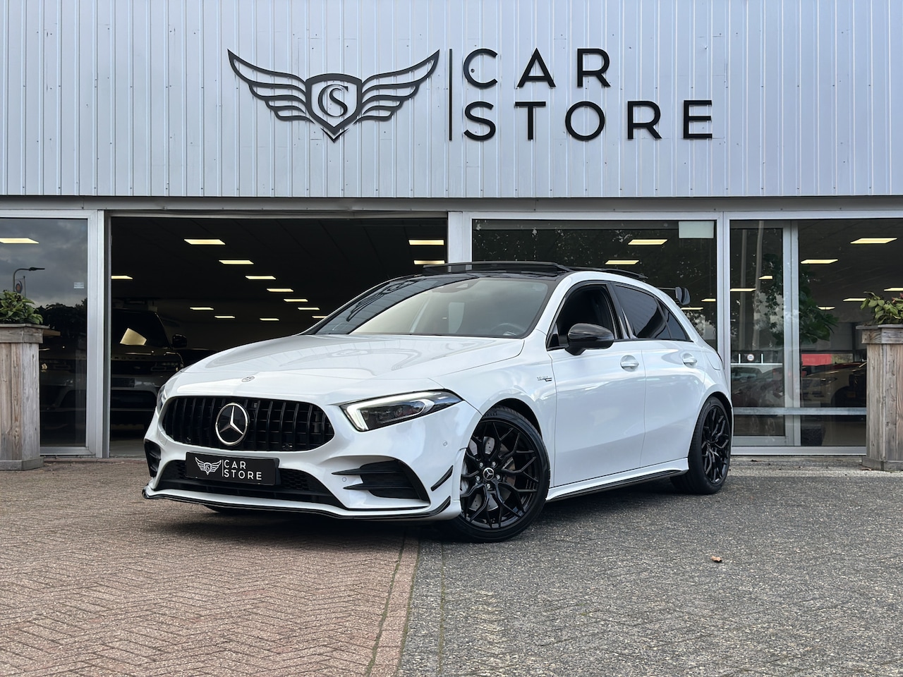 Mercedes-Benz A-klasse - AMG 35 4MATIC |PANO|AERO|BURMESTER|SFEER|CAMERA| - AutoWereld.nl