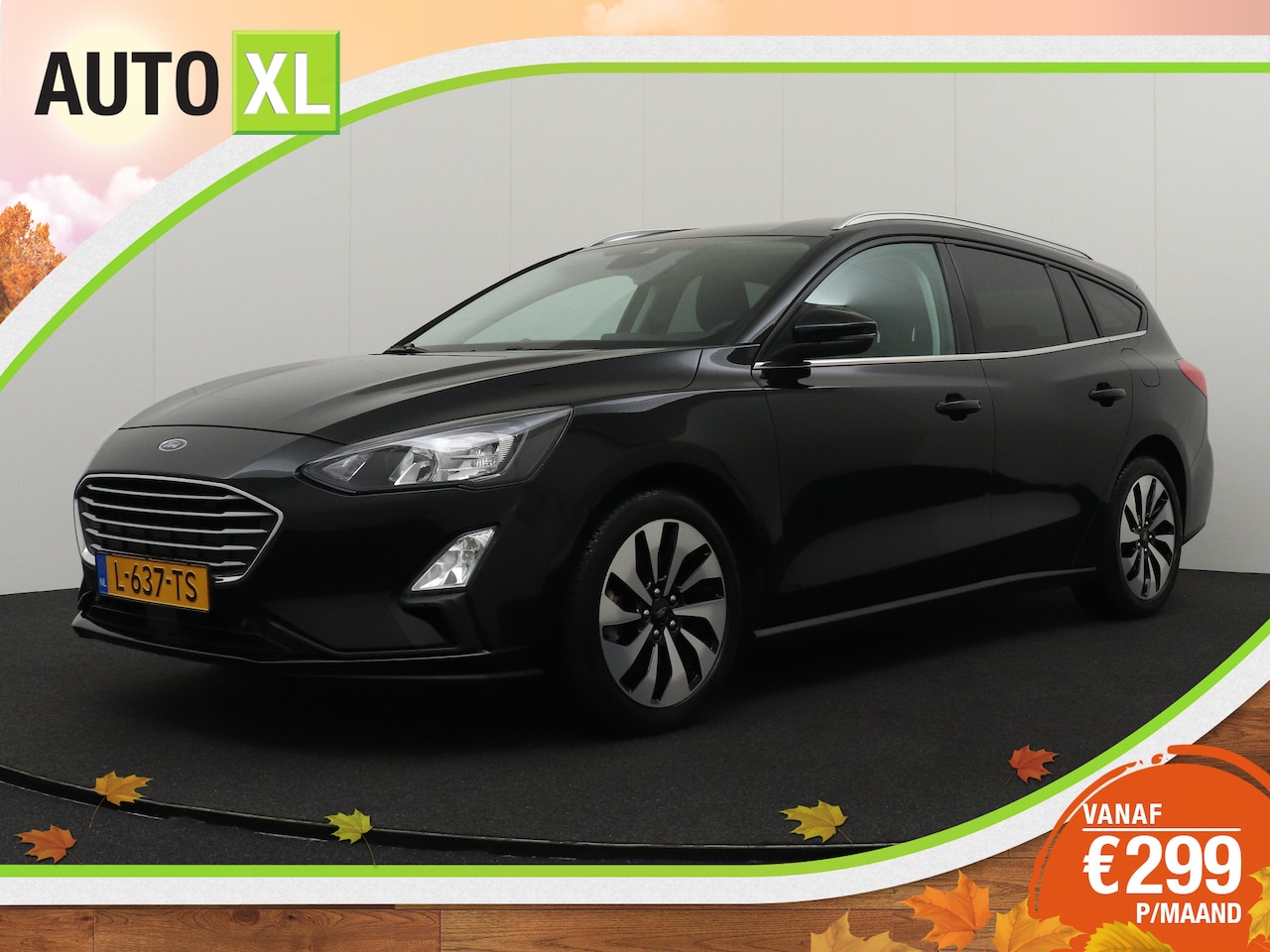 Ford Focus Wagon - 1.0 100 PK Business+ Camera Climate Navi Carplay LED - AutoWereld.nl