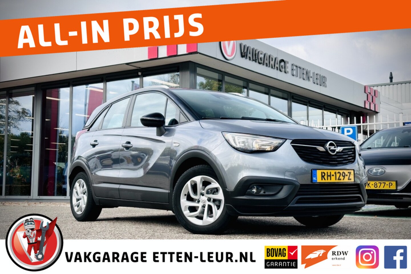Opel Crossland X - 1.2 Online Edition | AIRCO | PARKEERSENSOREN | APPLE + ANDROID - AutoWereld.nl