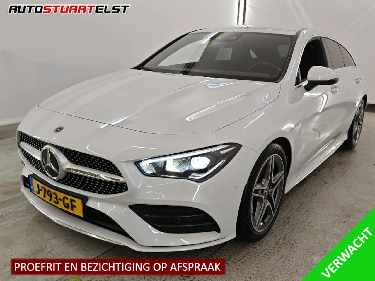 Mercedes-Benz CLA-klasse Shooting Brake - 200 Business Solution AMG 1e Eigenaar | Volledig Onderh | NL-Auto | BTW | Elek Trekhaak | - AutoWereld.nl