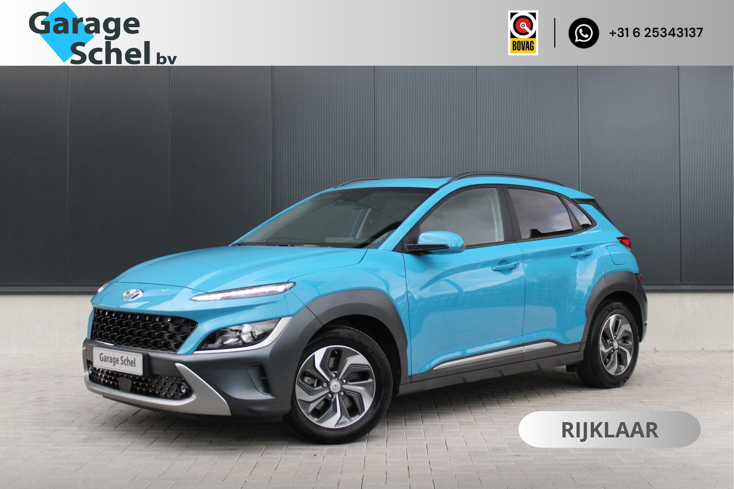 Hyundai Kona - 1.6 GDI HEV Fashion Sky 105pk - Schuifdak - Navi - Camera - Blind spot - Climate - Trekhaa - AutoWereld.nl