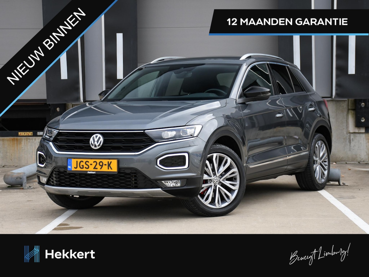 Volkswagen T-Roc - Sport Business R 1.5 TSI 150pk DODE HOEK | ADAPTY. CRUISE | 18''LM | NAVI | APPLE-CARPLAY - AutoWereld.nl