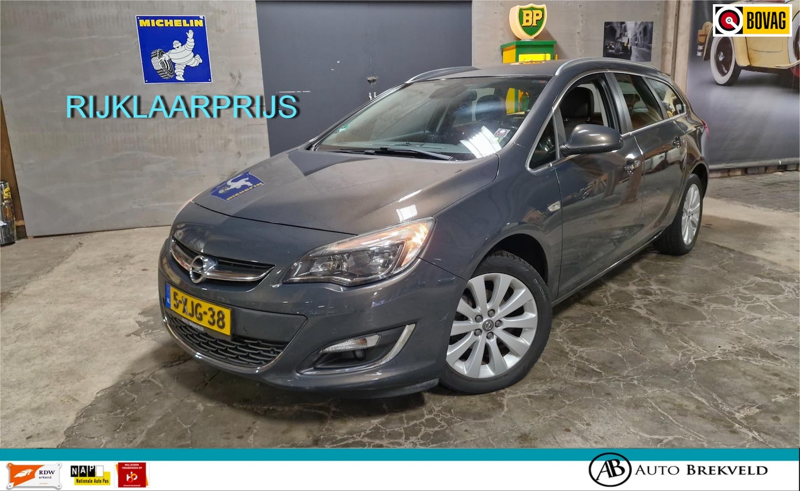 Opel Astra Sports Tourer - 1.4 Turbo LPG Cosmo 140PK | Cruise | Navi | Clima | LMV | PDC - AutoWereld.nl