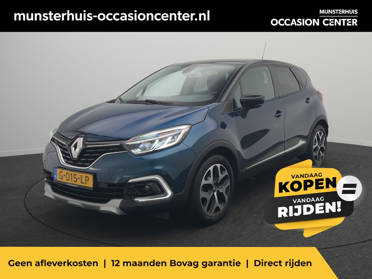 Renault Captur - TCe 90 Intens - RIJKLAARPRIJS - Achteruitrijcamera - Cruise Control - Parkeerassistent - AutoWereld.nl