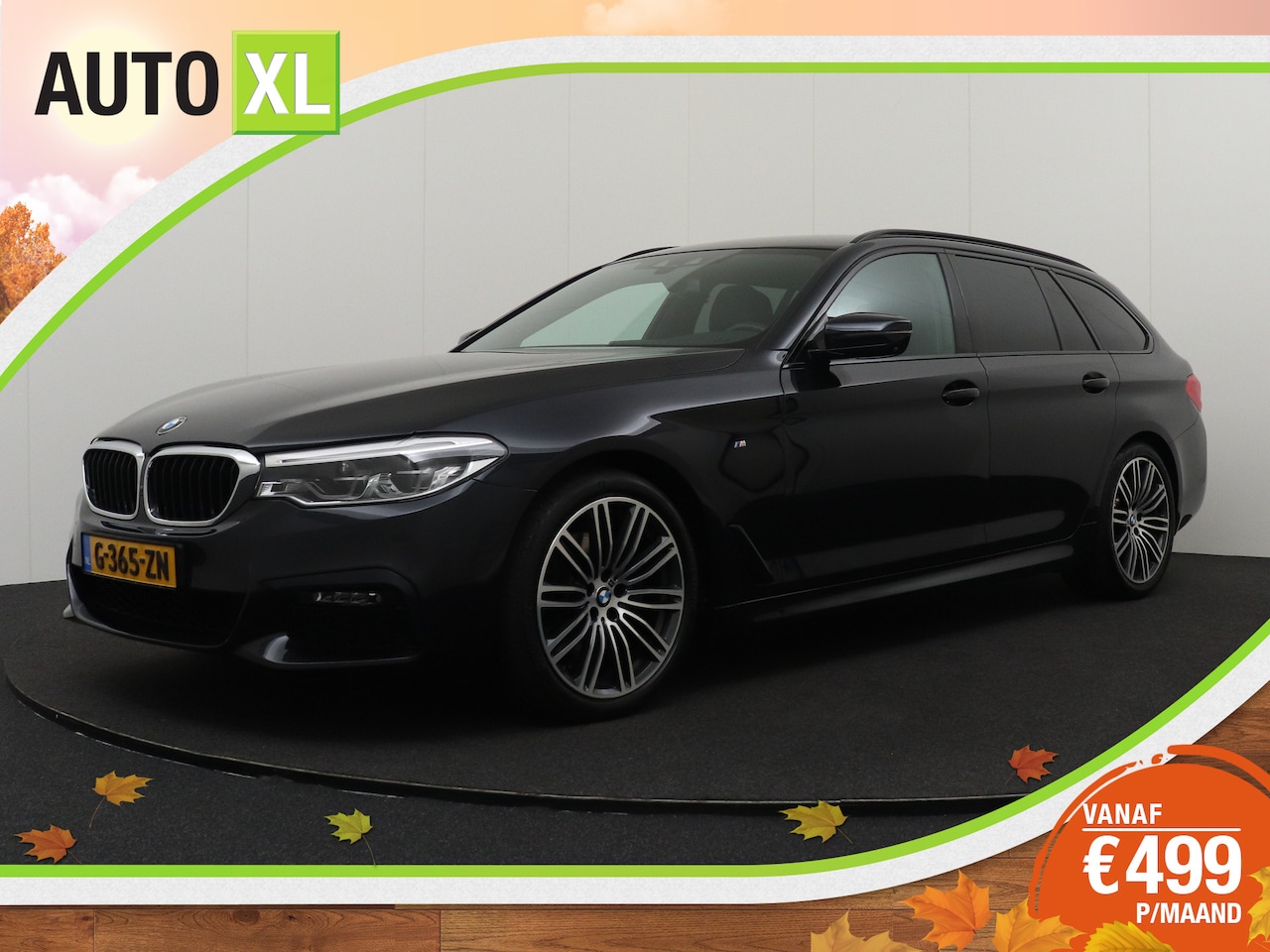 BMW 5-serie Touring - 520i M-Sport Camera Memory Leder-Sportstoelen 18'LMV - AutoWereld.nl