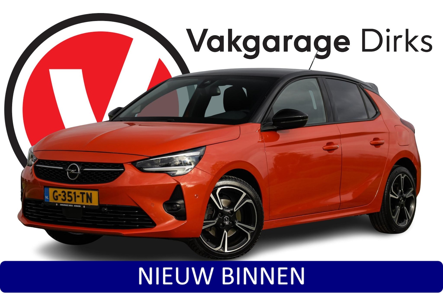 Opel Corsa - 1.2 Turbo Aut8 130 PK GS Line ✅ LED ✅ Keyless ✅ Camera - AutoWereld.nl