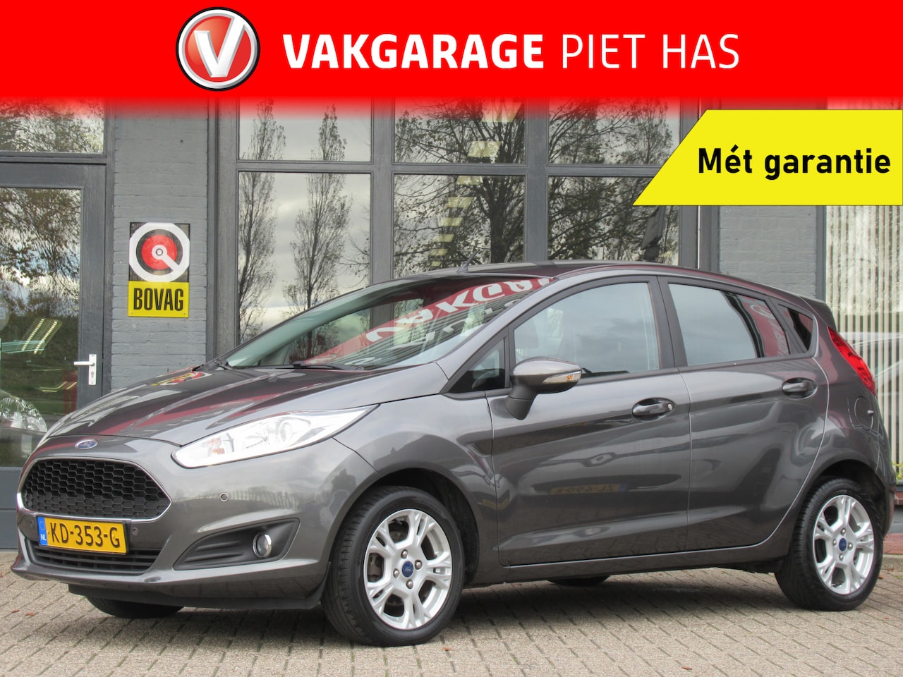 Ford Fiesta - 1.0 Style Ultimate | Airco | Navigatie | Parkeersensoren | Incl. Garantie | Lichtmetalen v - AutoWereld.nl