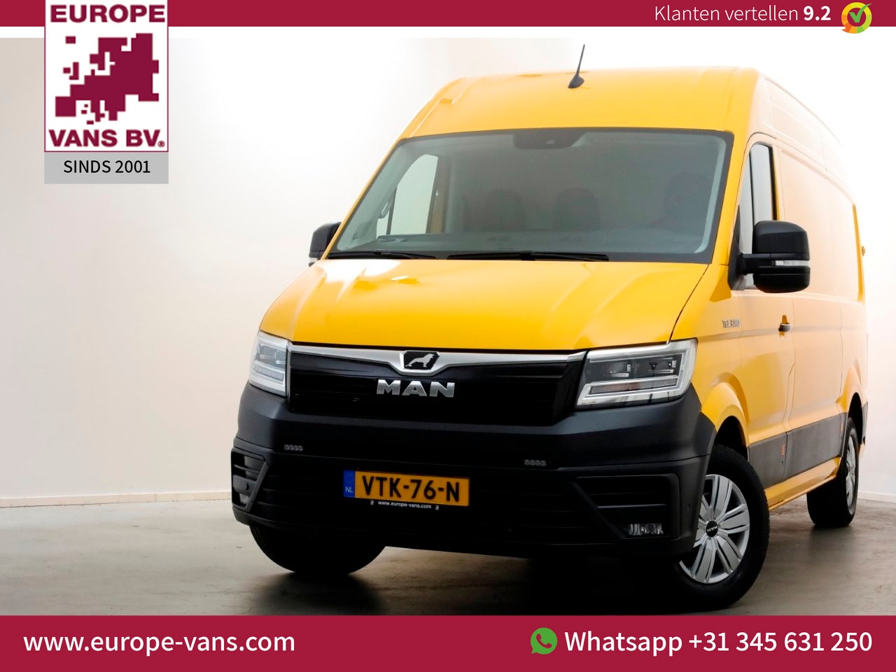 MAN TGE - 3.180 177pk L3H3 (L2H2) DSG-Automaat LED/ACC/Camera 02-2023 - AutoWereld.nl