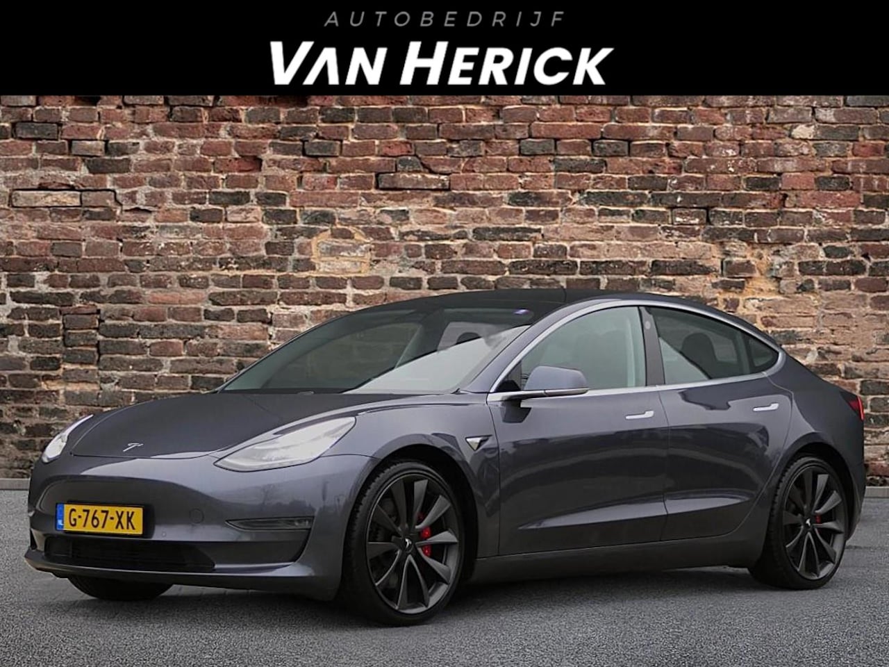 Tesla Model 3 - Performance AWD 75 kWh 513PK | Premium Sound | 20 Inch | Zwart Leder - AutoWereld.nl