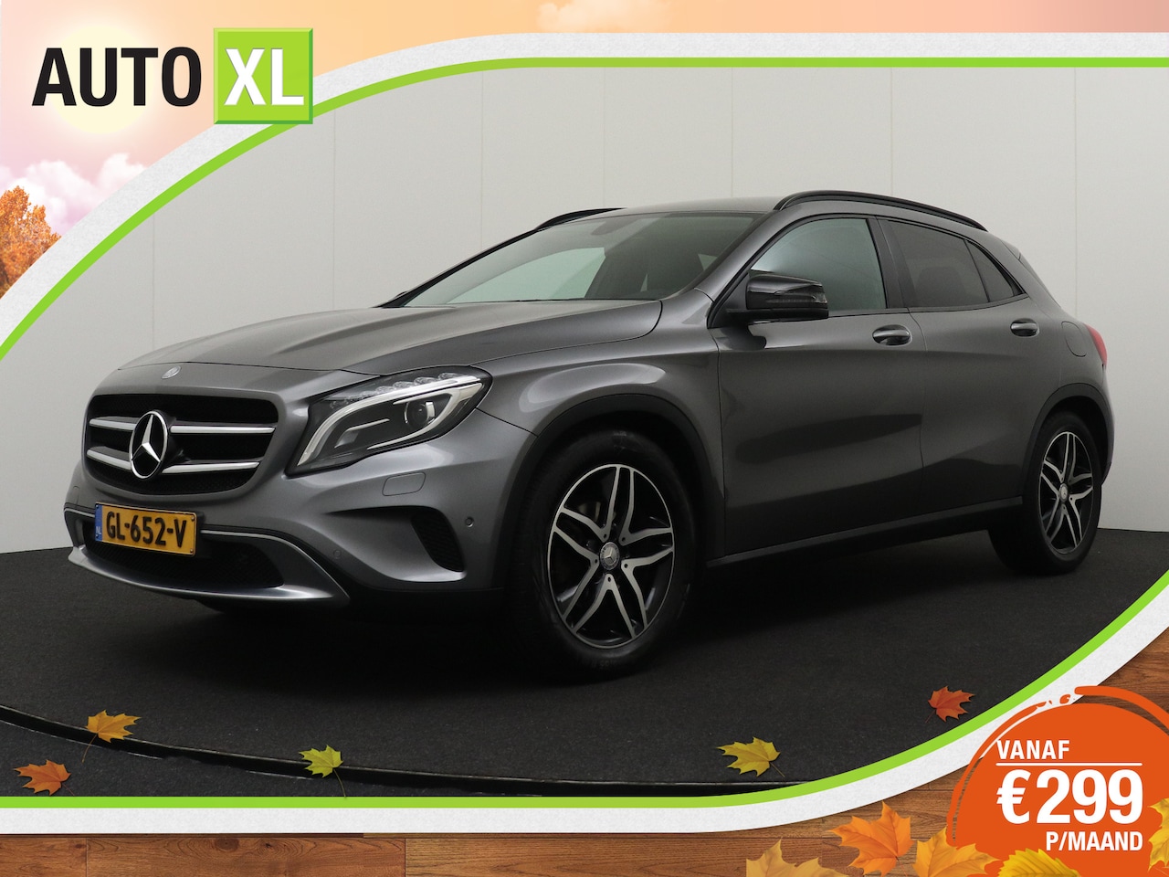 Mercedes-Benz GLA-Klasse - 180 Aut. AMG Night-Pakket Half-Leder Navi Xenon - AutoWereld.nl