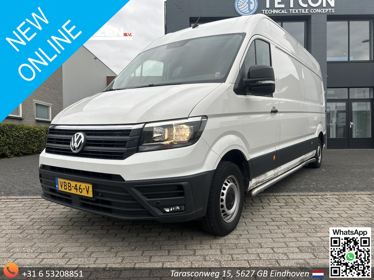 Volkswagen Crafter - 35 2.0 TDI L4H3 Trendline € 10.850 NETTO | Euro 6 | Bijrijdersbank | Cruise | - AutoWereld.nl