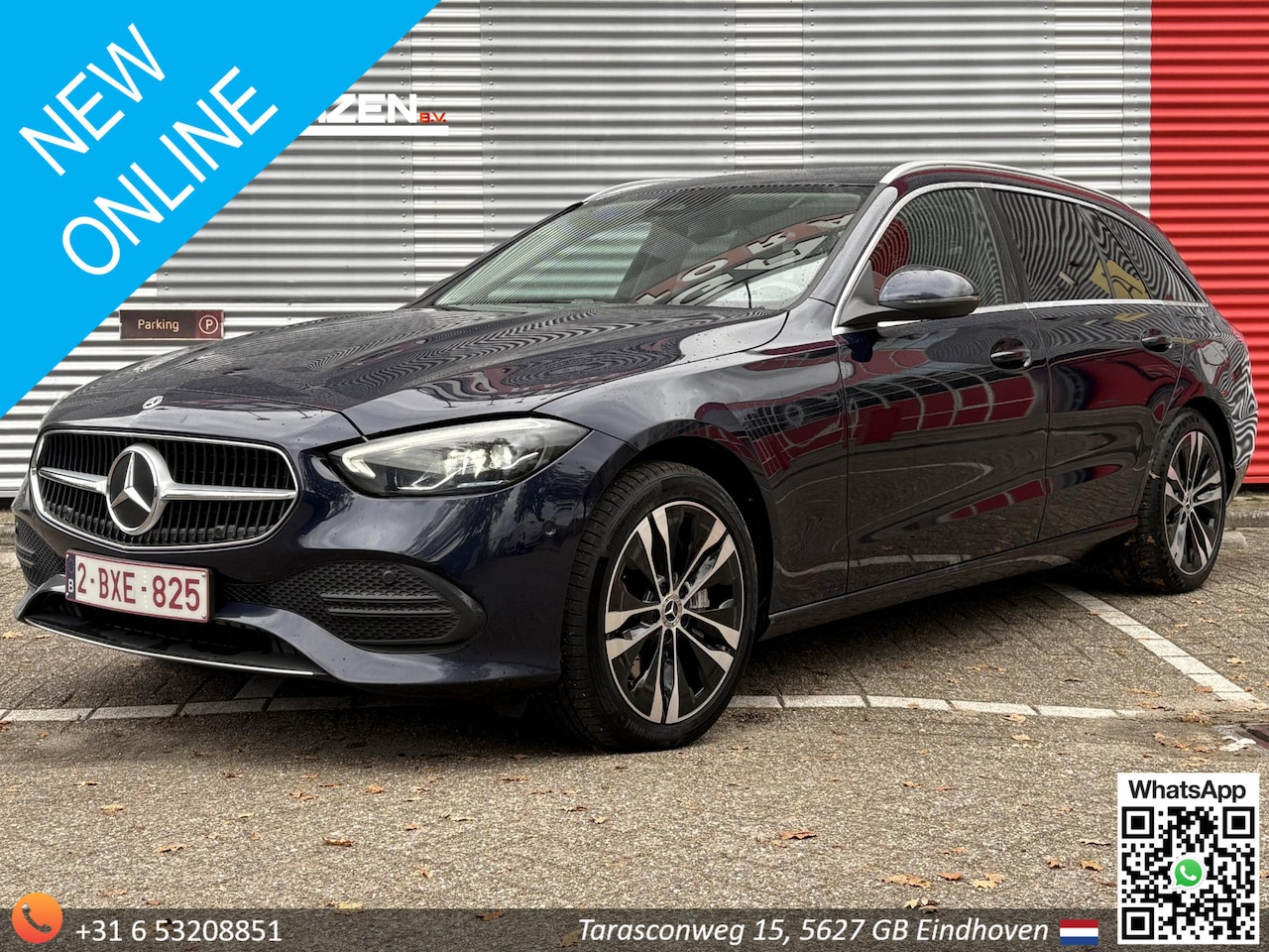 Mercedes-Benz C-klasse - 300 e Business Line Limited € 19.800 NETTO | Burmester | 1/2 Leder | Sfeerverlichting | Cr - AutoWereld.nl