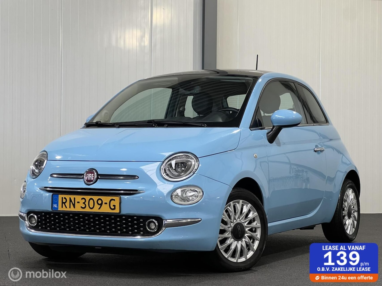Fiat 500 - 1.2 Lounge [ panorama climate LM ] - AutoWereld.nl