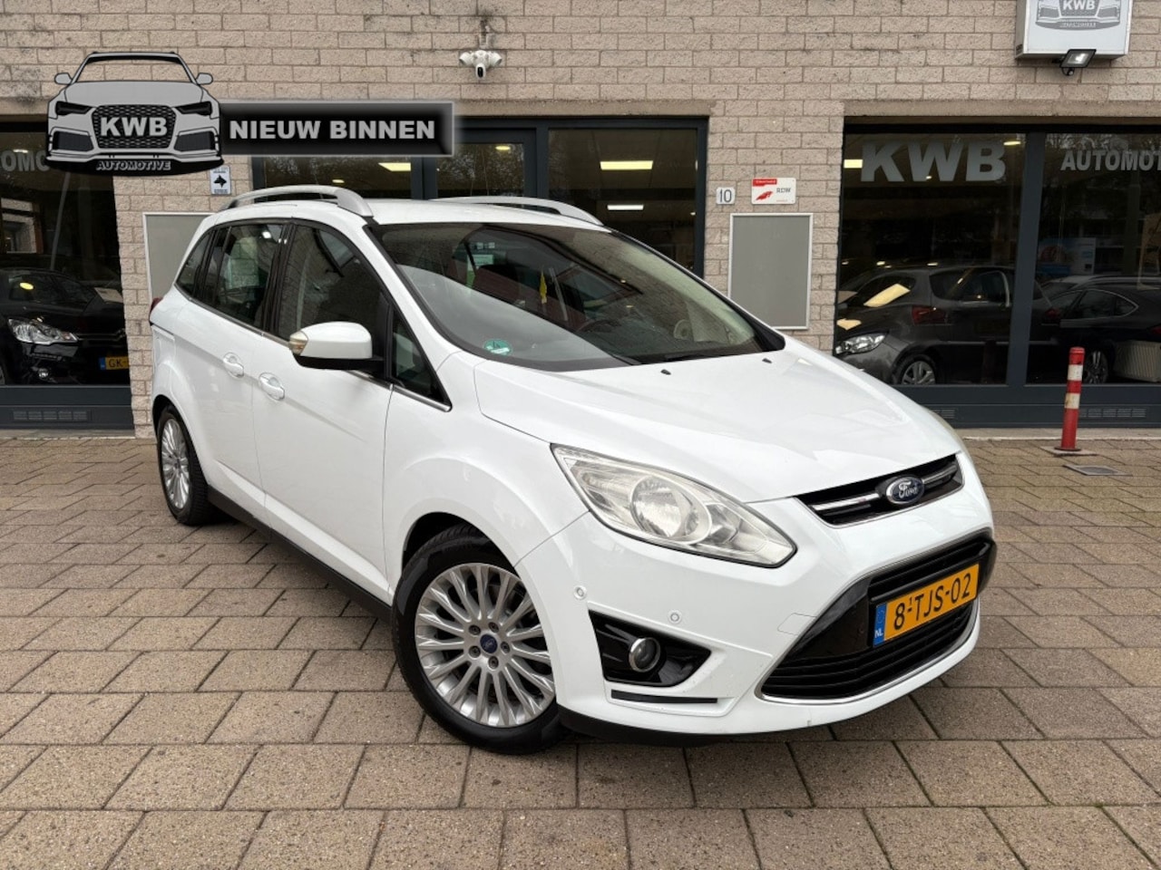 Ford Grand C-Max - 1.0 Titanium 7p. Camera Bijgeluid motor !!! - AutoWereld.nl