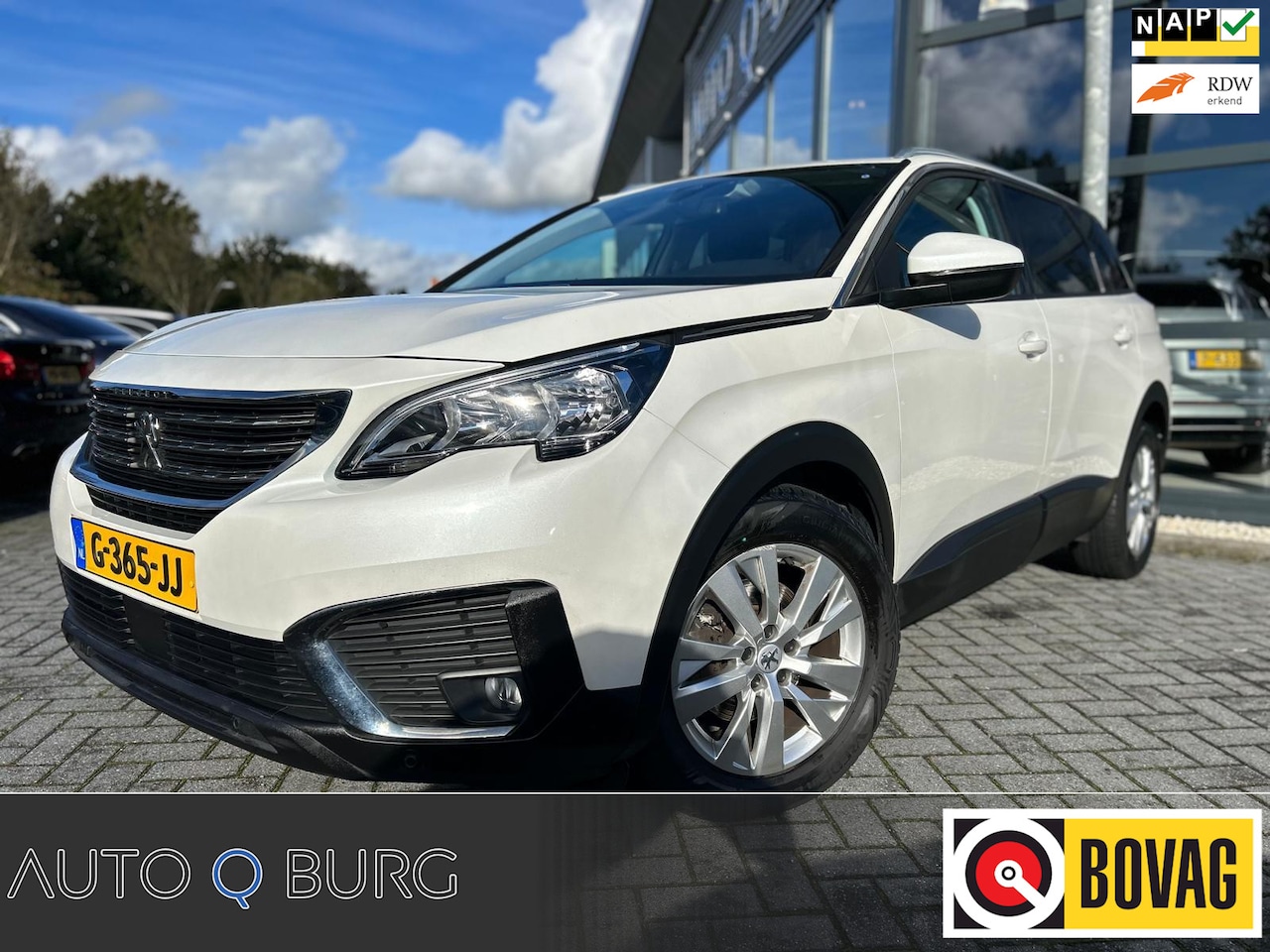Peugeot 5008 - 1.2 PureTech Blue Lease Executive | 7 Persoons | Trekhaak | Navigatie | Carplay | PDC | Di - AutoWereld.nl